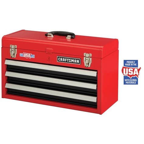 craftsman 20 steel tool box|craftsman tool box small.